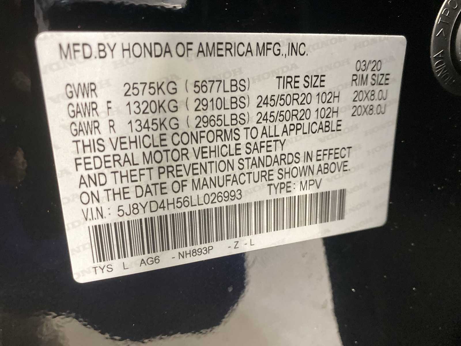 Thumbnail: 2020 Acura MDX - 21