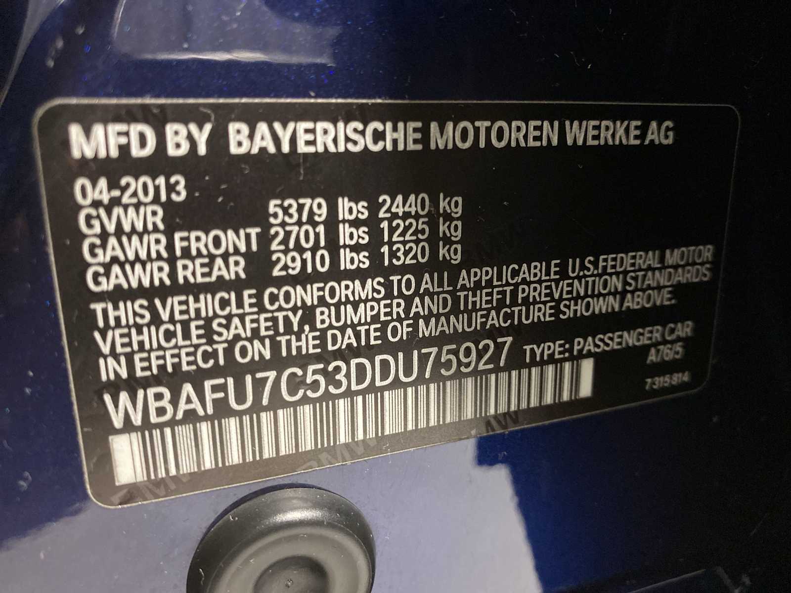 Thumbnail: 2013 BMW 5 Series - 20