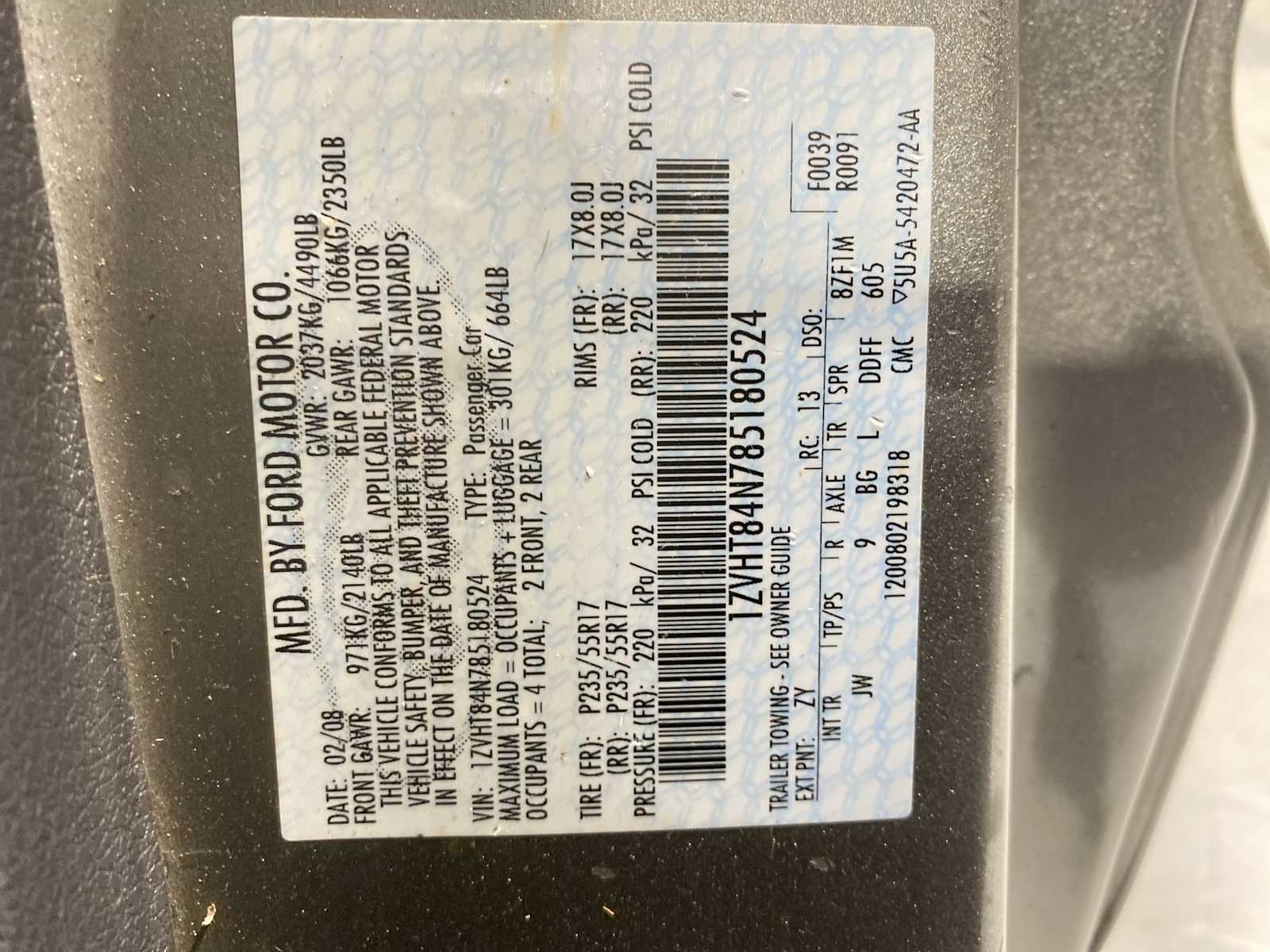 Thumbnail: 2008 Ford Mustang - 21