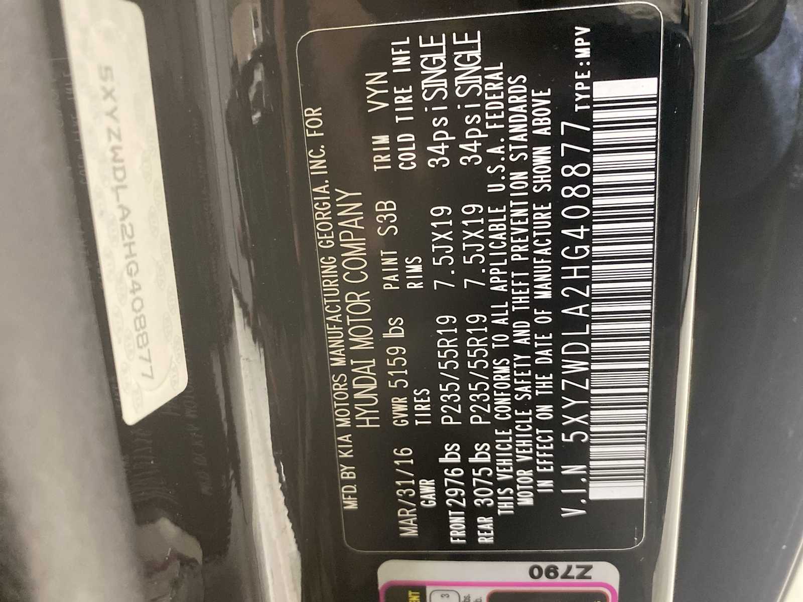 Thumbnail: 2017 Hyundai Santa Fe - 21