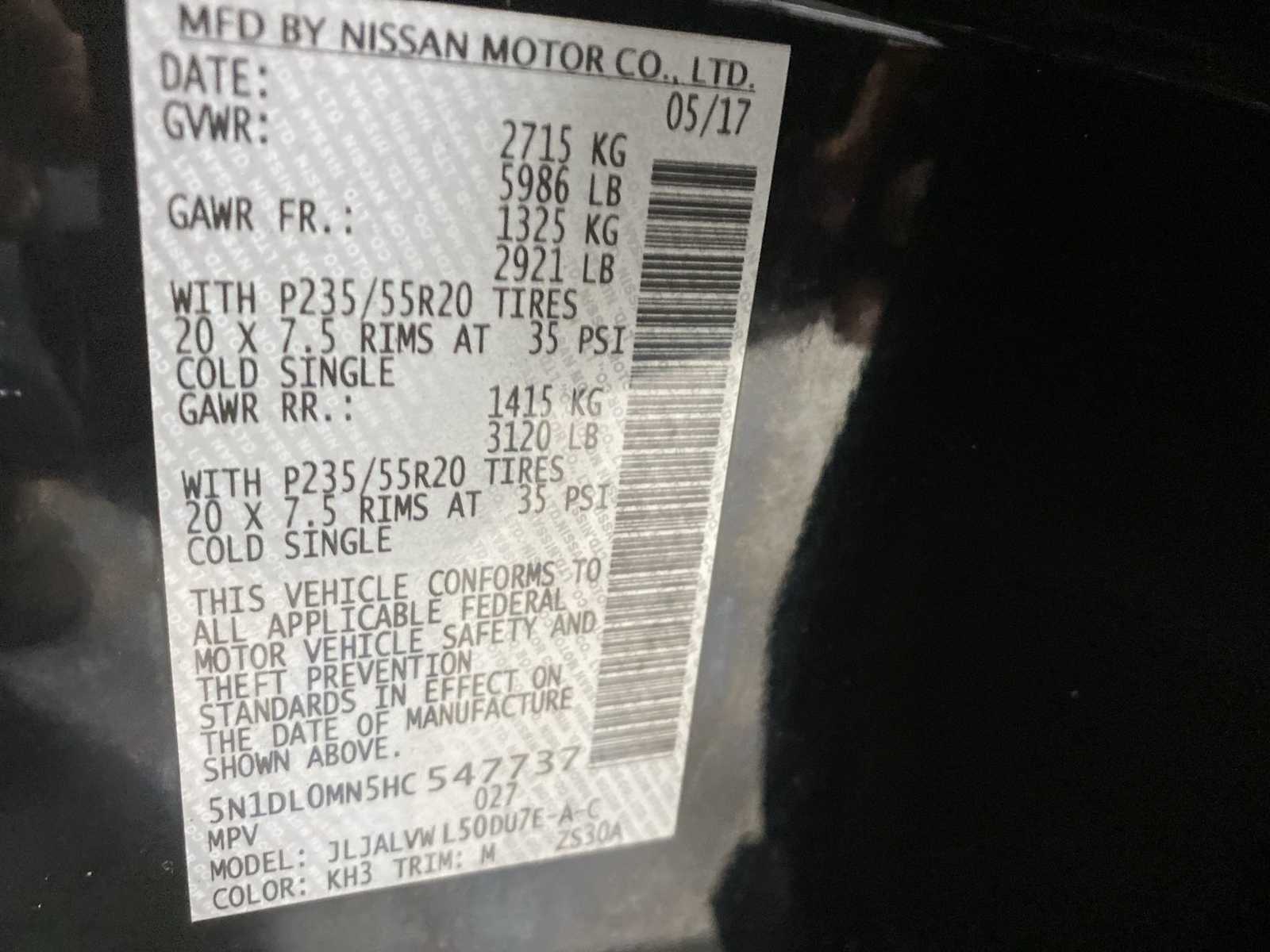 Thumbnail: 2017 INFINITI QX60 - 21