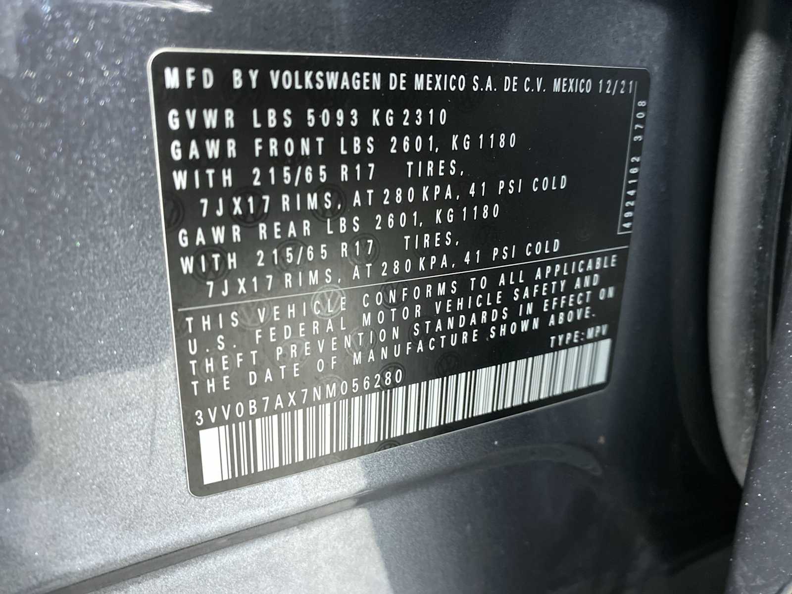 Thumbnail: 2022 Volkswagen Tiguan - 21