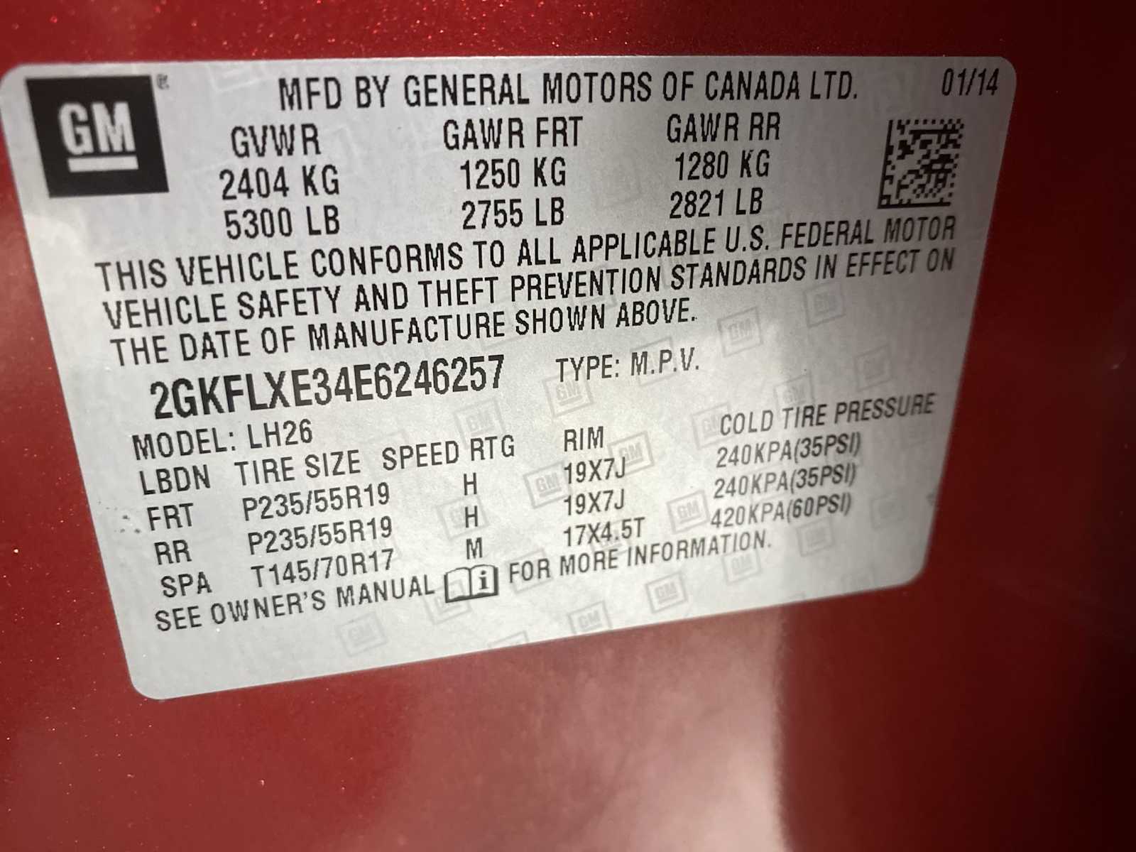 Thumbnail: 2014 GMC Terrain - 21