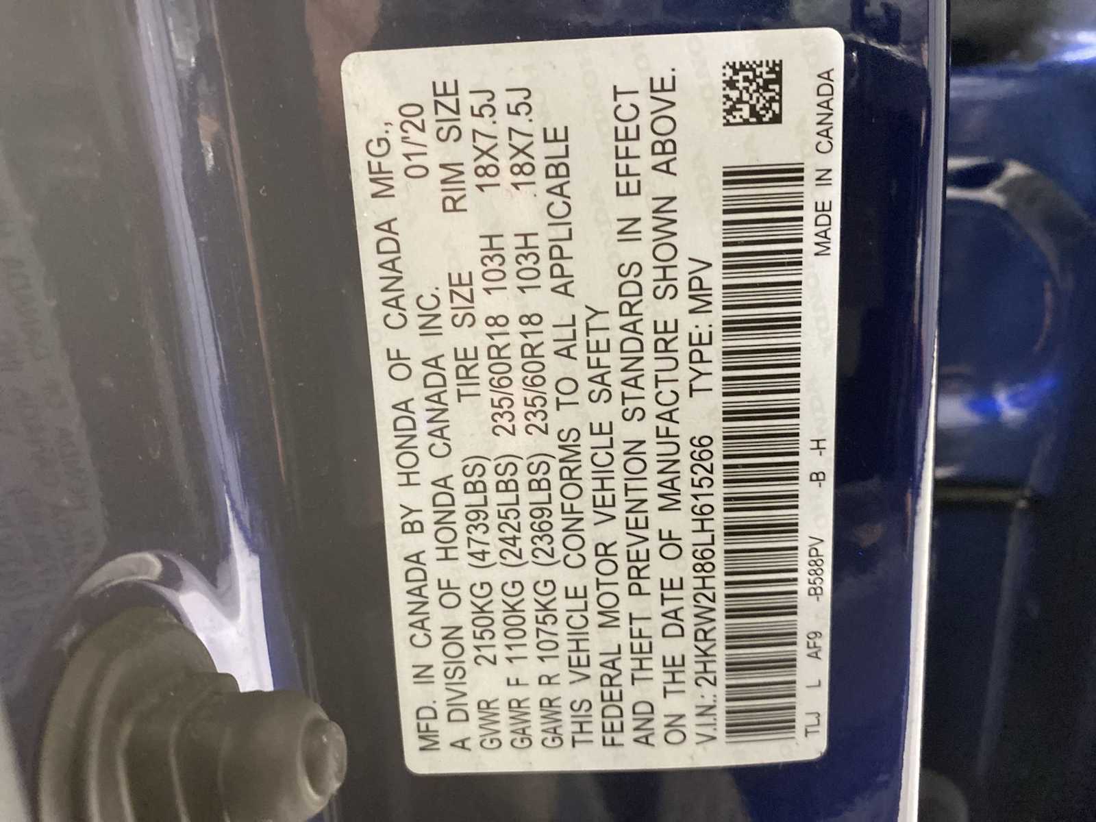 Thumbnail: 2020 Honda CR-V - 21