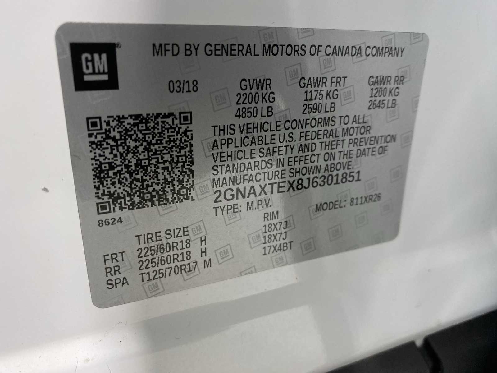 Thumbnail: 2018 Chevrolet Equinox - 21