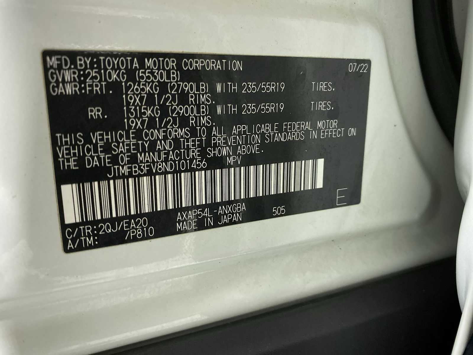 Thumbnail: 2022 Toyota RAV4 - 21