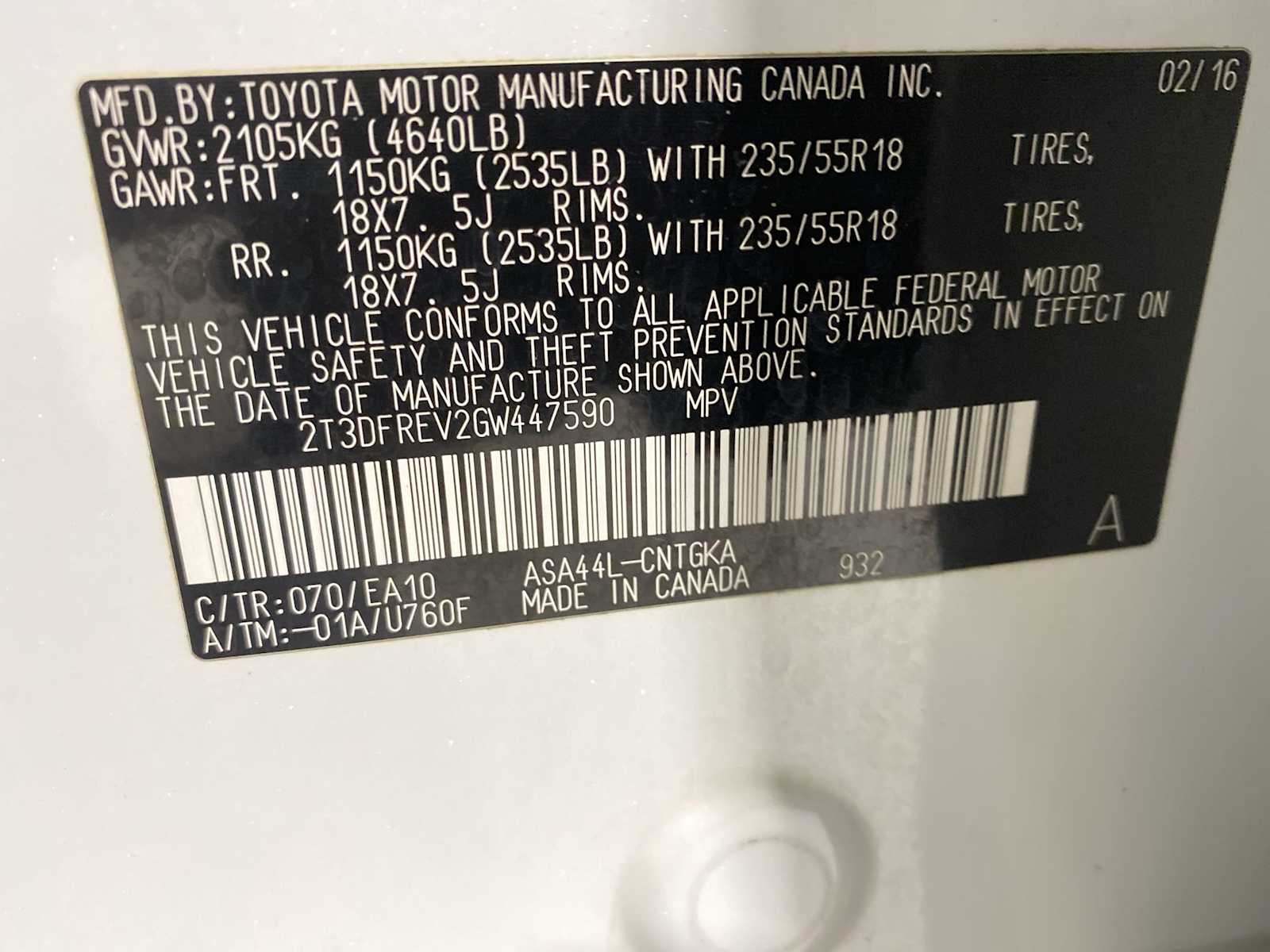 Thumbnail: 2016 Toyota RAV4 - 21