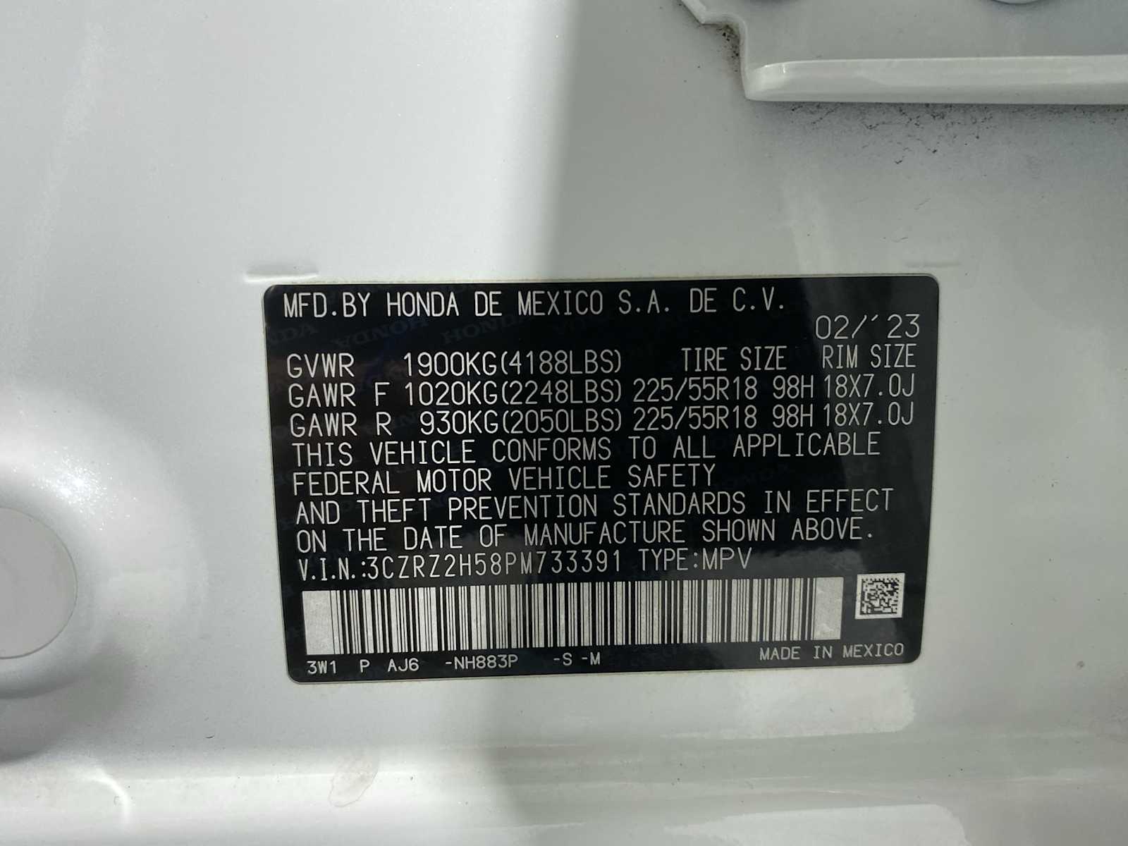 Thumbnail: 2023 Honda HR-V - 21