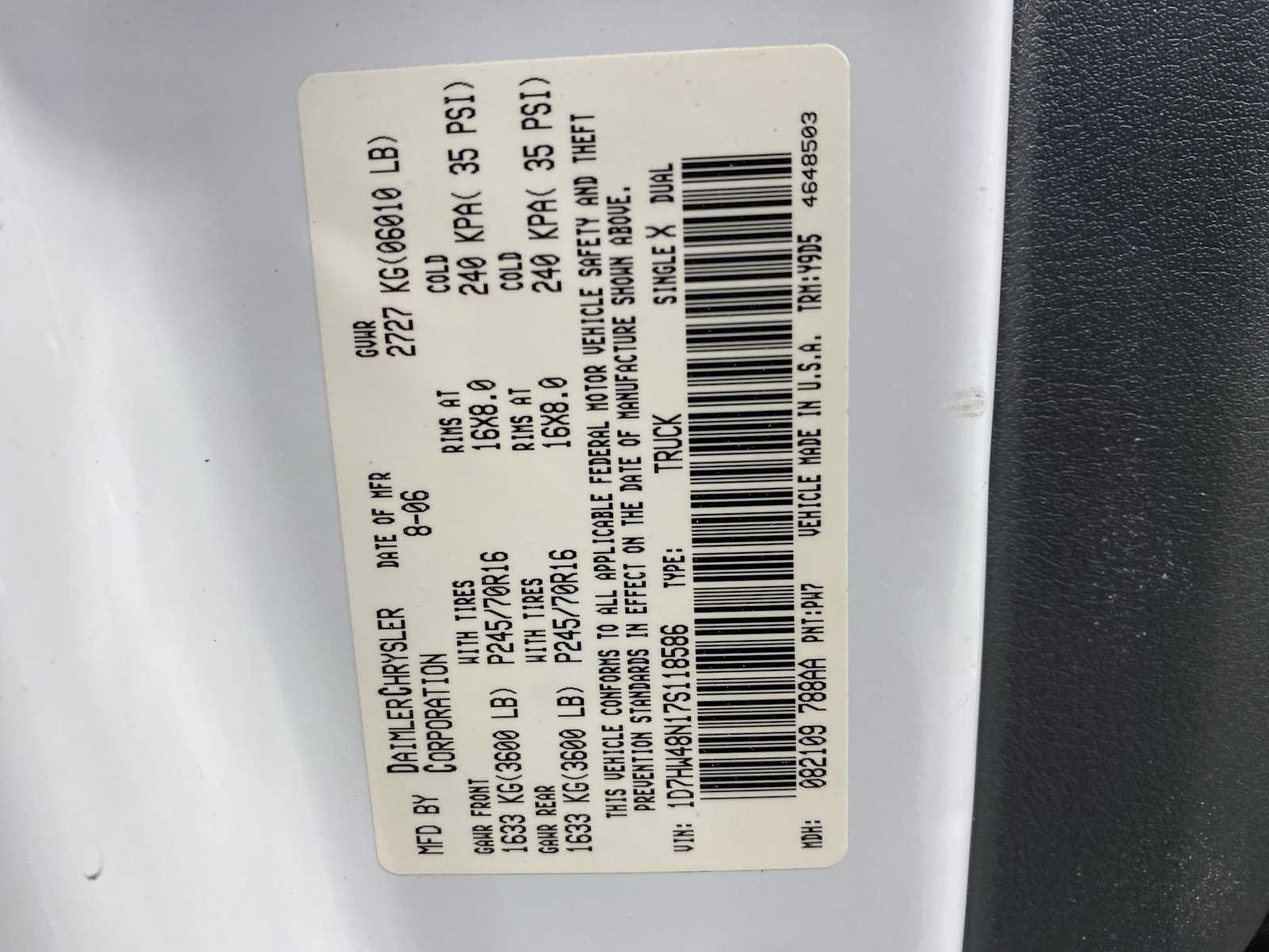 Thumbnail: 2007 Dodge Dakota - 21