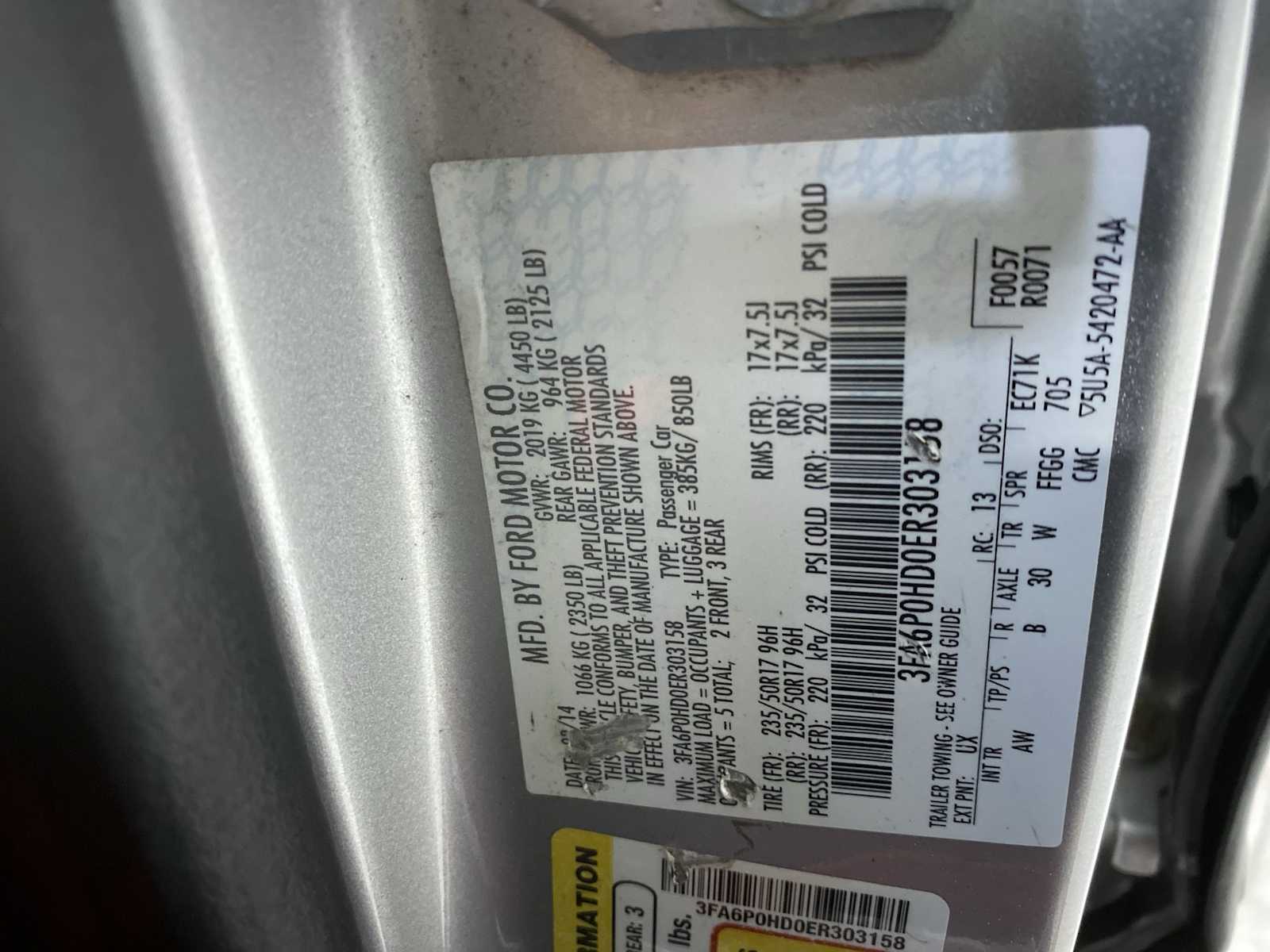 Thumbnail: 2014 Ford Fusion - 21