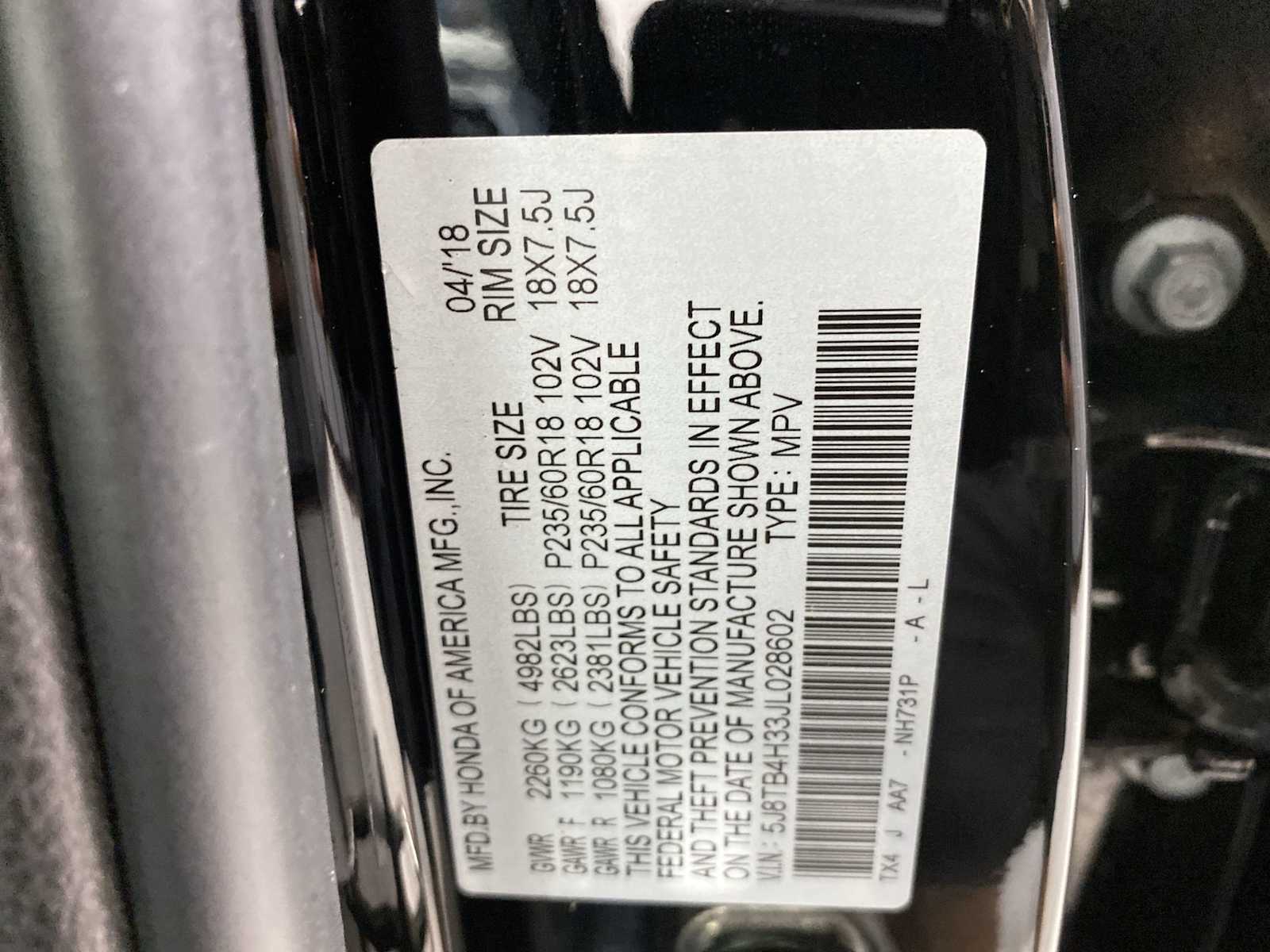 2018 Acura RDX  21