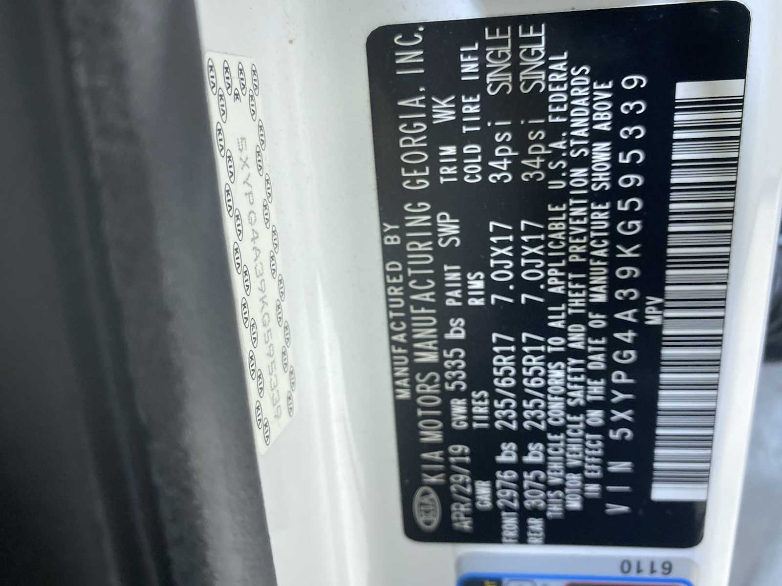 Thumbnail: 2019 Kia Sorento - 21