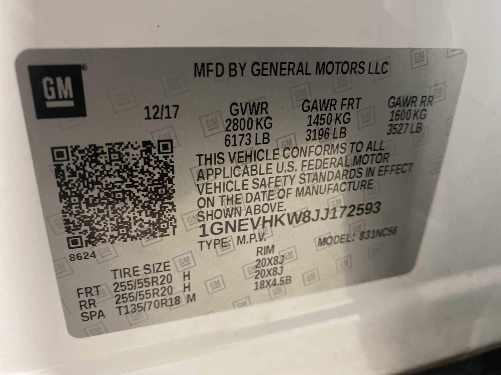 Thumbnail: 2018 Chevrolet Traverse - 21