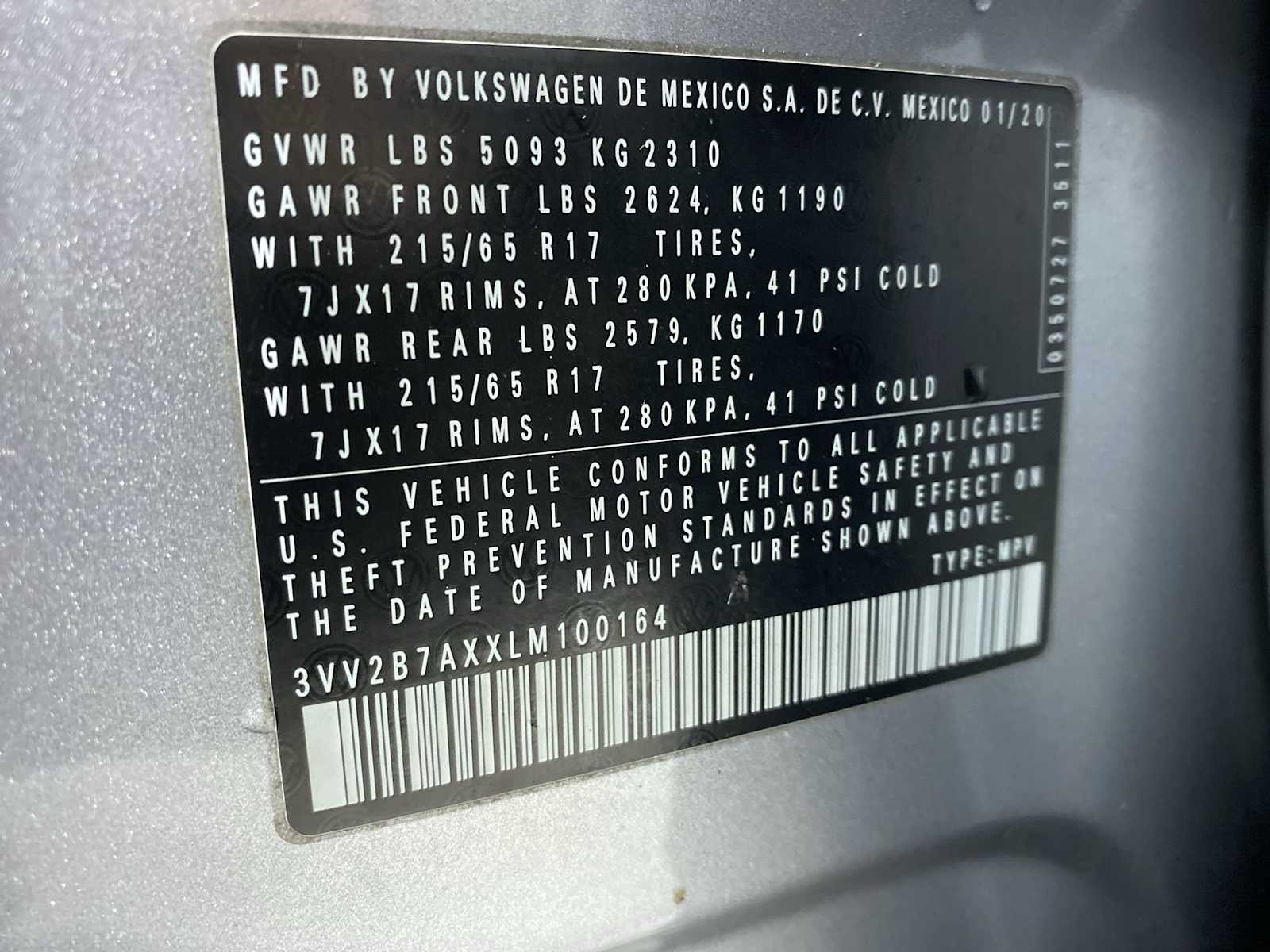 Thumbnail: 2020 Volkswagen Tiguan - 21