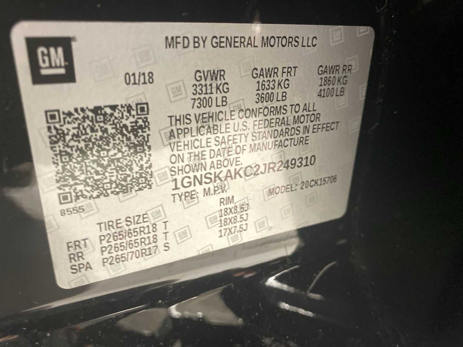 Thumbnail: 2018 Chevrolet Tahoe - 21