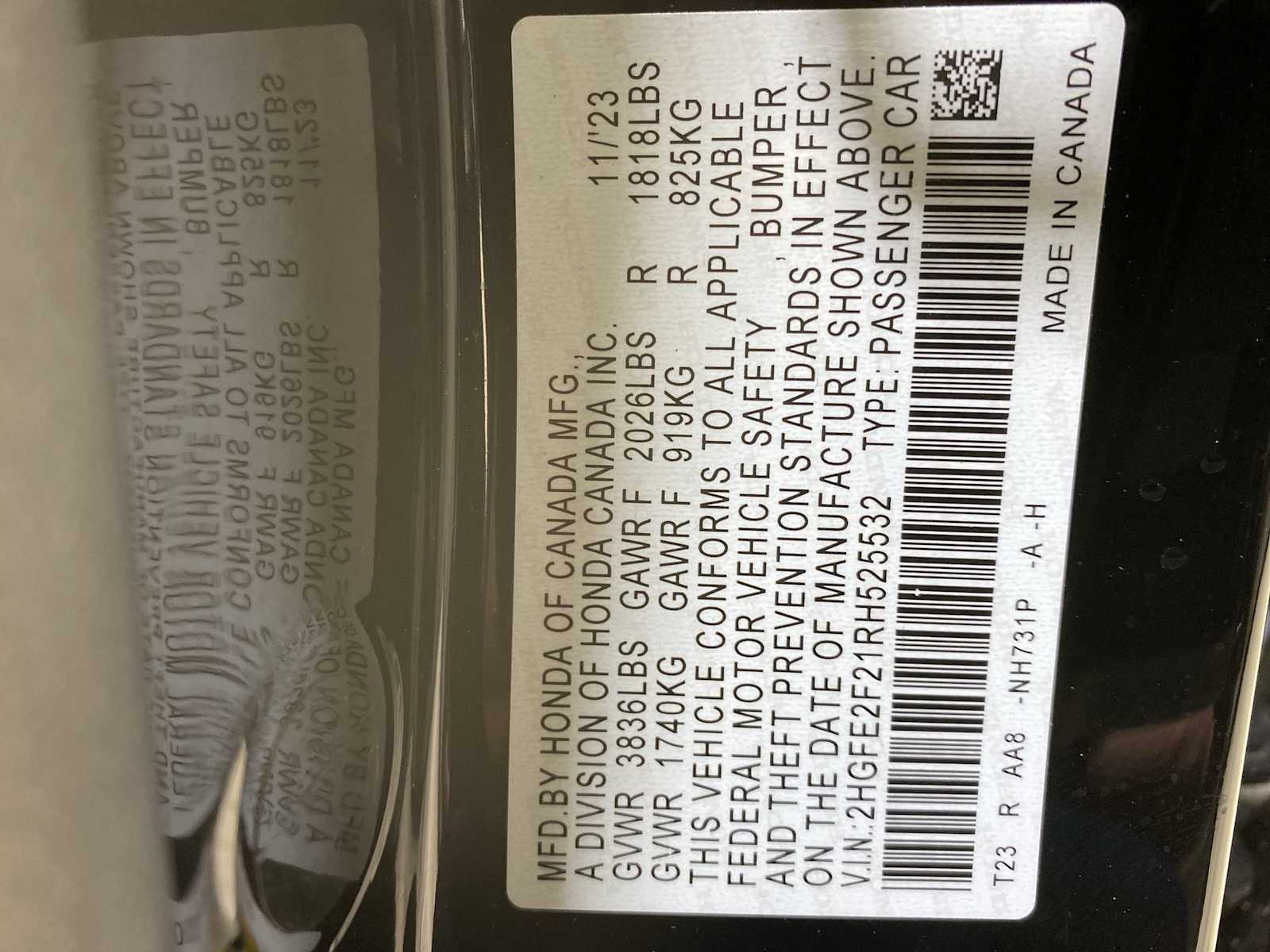 Thumbnail: 2024 Honda Civic - 21