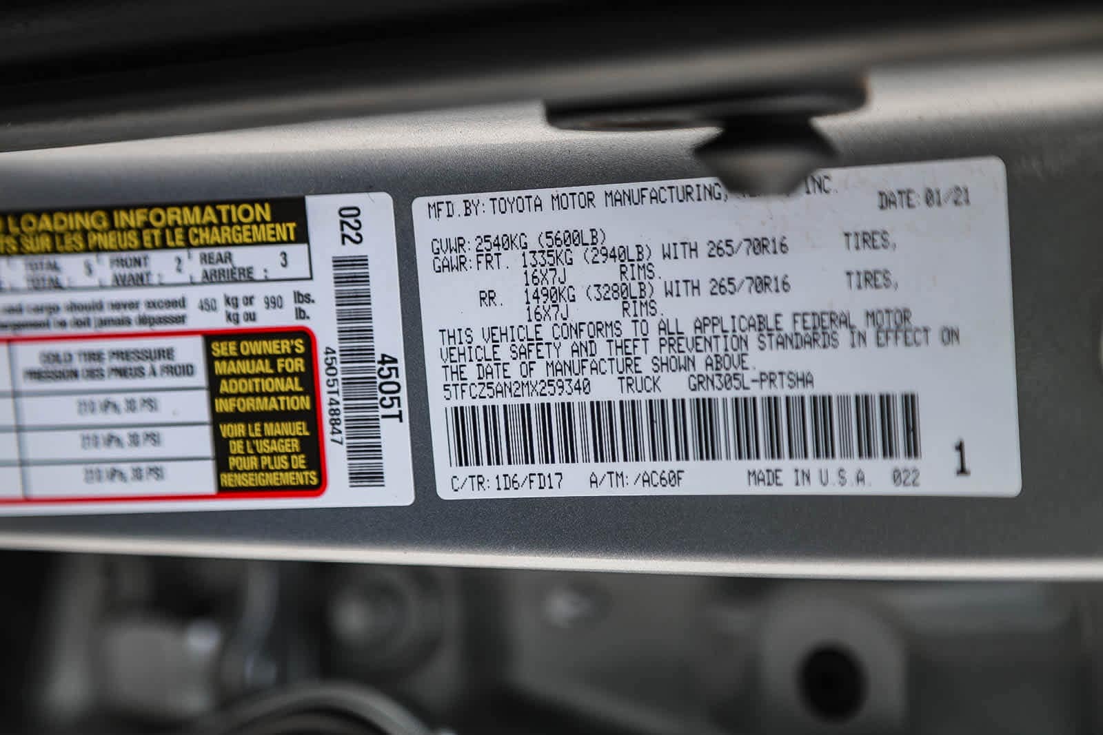 Thumbnail: 2021 Toyota Tacoma - 26