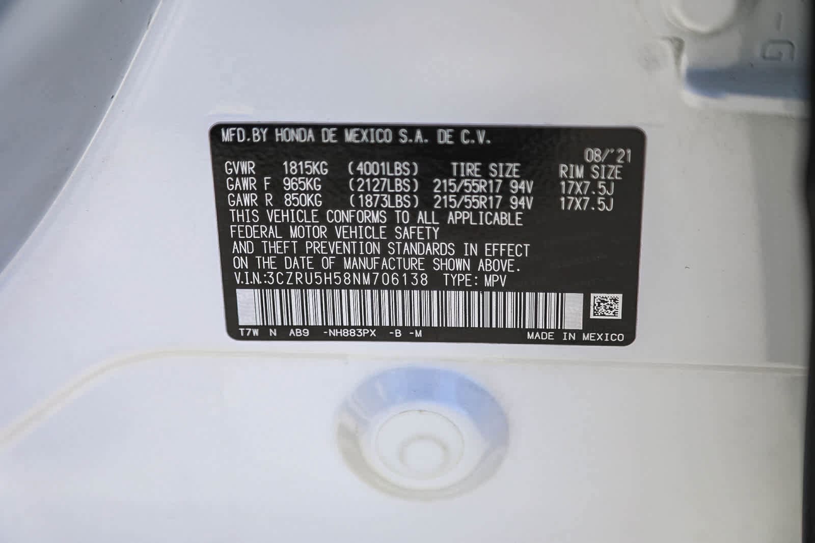 Thumbnail: 2022 Honda HR-V - 26