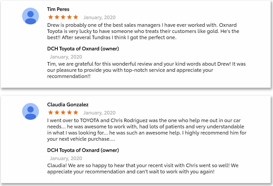 Customer Testimonials