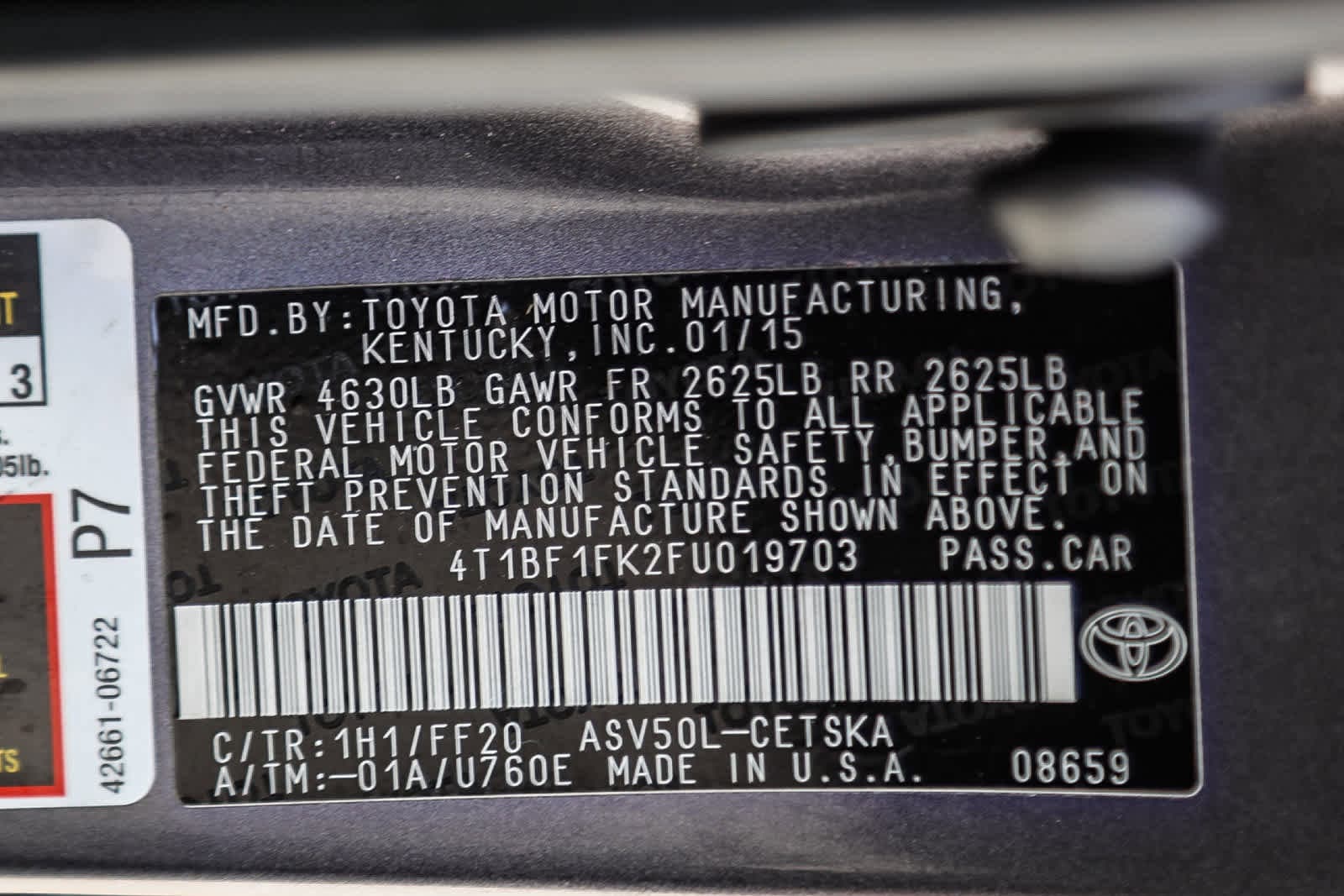 Thumbnail: 2015 Toyota Camry - 27