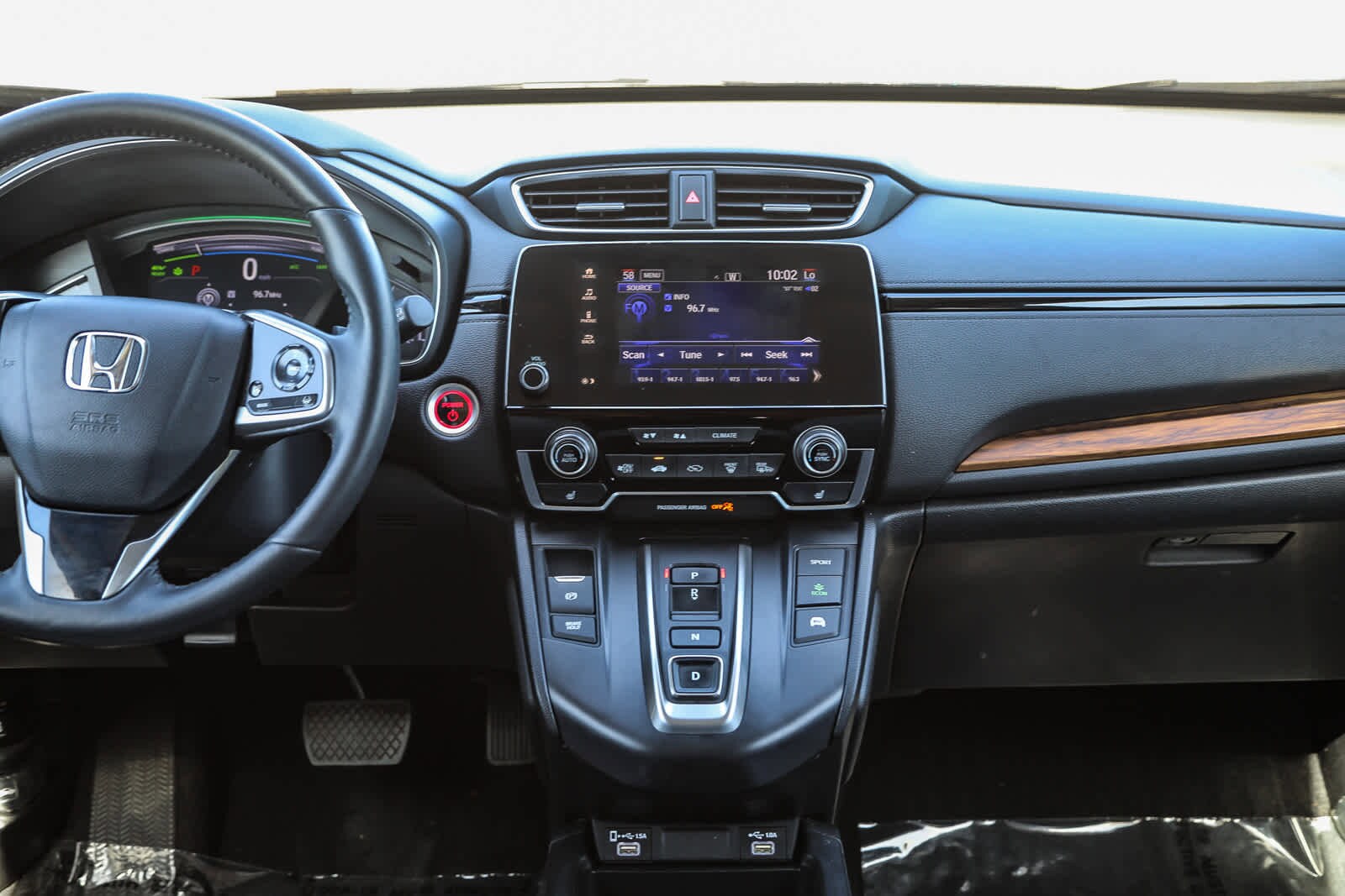 Used 2022 Honda CR-V Hybrid EX-L Obsidian Blue Pearl For