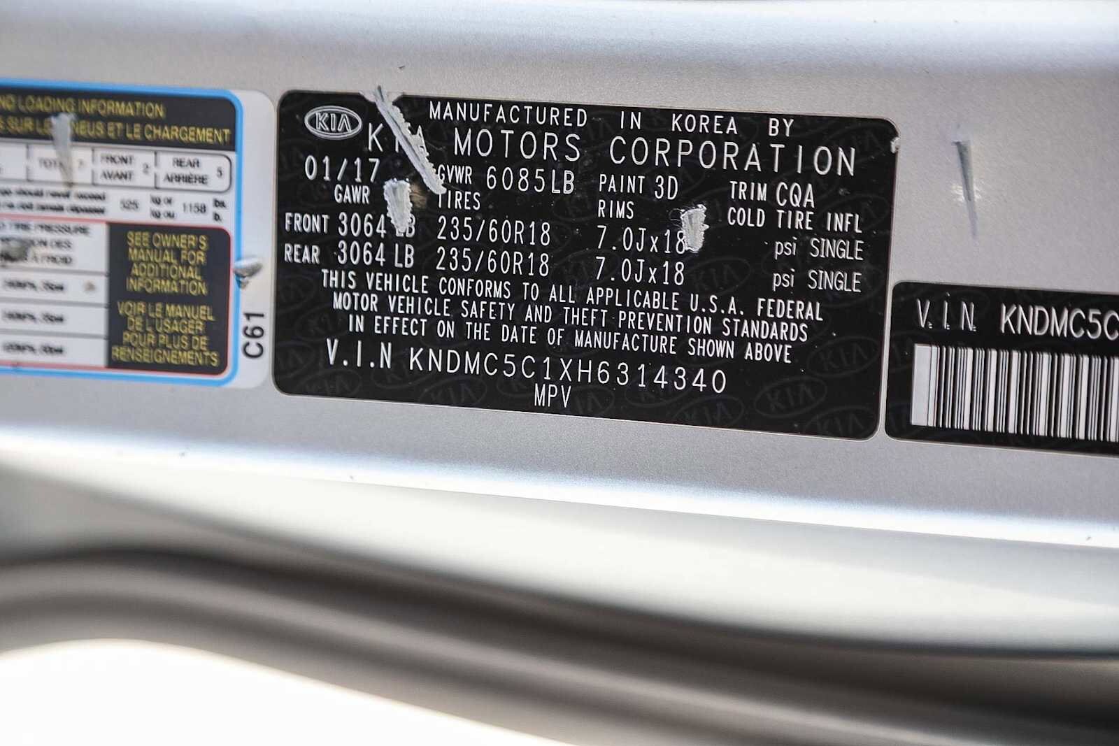 Thumbnail: 2017 Kia Sedona - 27