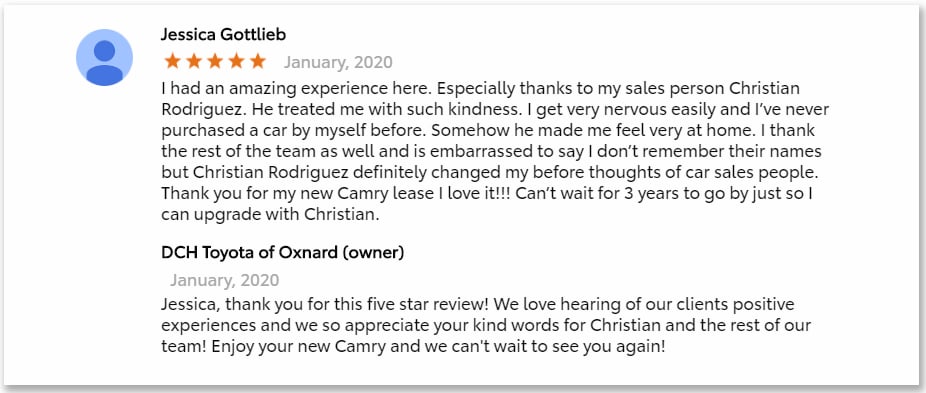 Customer Testimonials