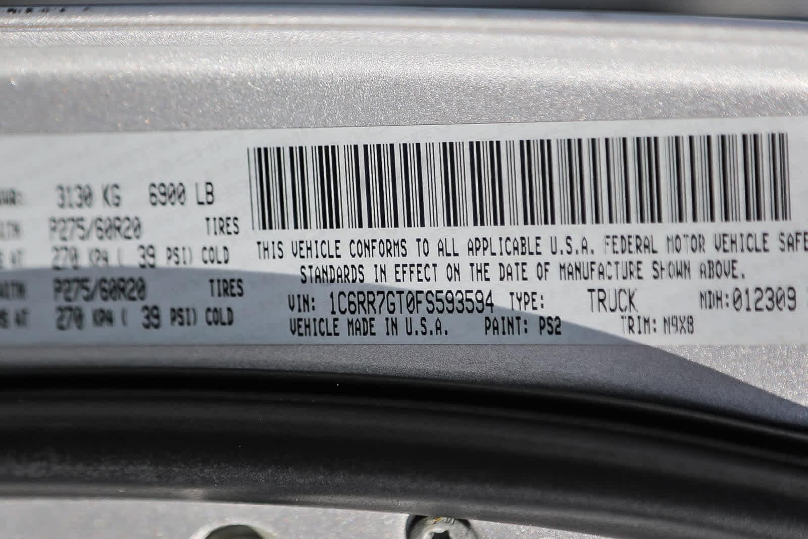 Thumbnail: 2015 RAM 1500 - 28