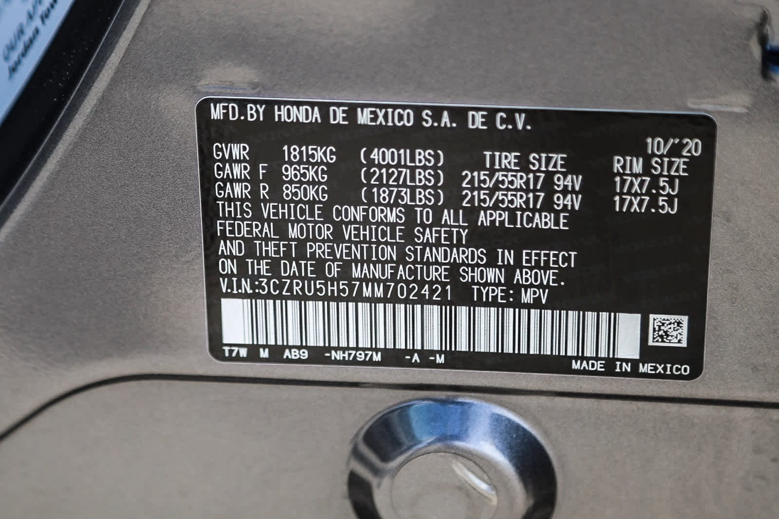 Thumbnail: 2021 Honda HR-V - 26