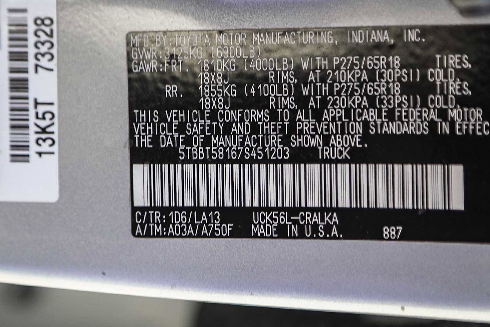 Thumbnail: 2007 Toyota Tundra - 26