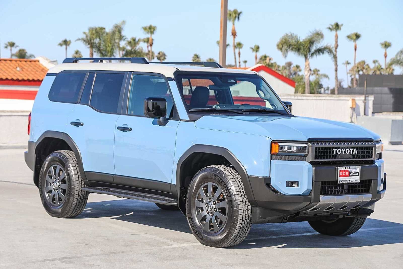 Used 2026 Toyota Land Cruiser Base Heritage Blue Gray Scape Roof