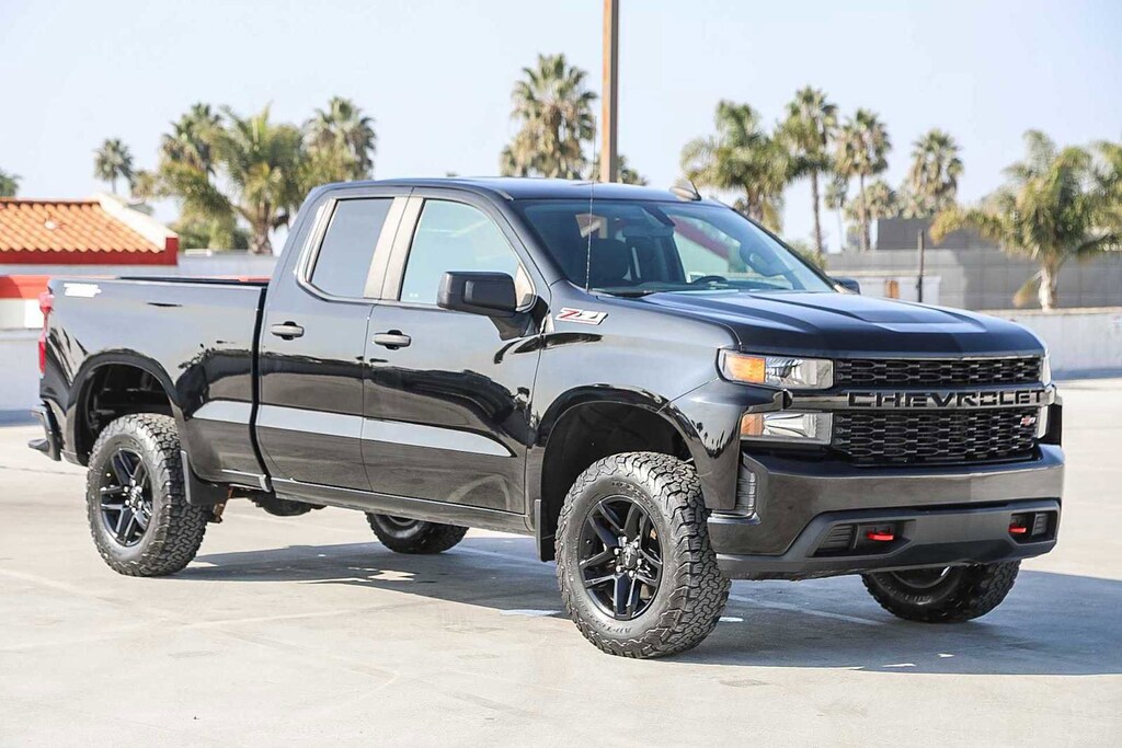 Used 2020 Chevrolet Silverado 1500 Silverado Custom Trail Boss Truck Double Cab