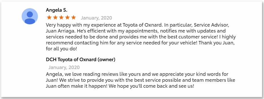 Customer Testimonials