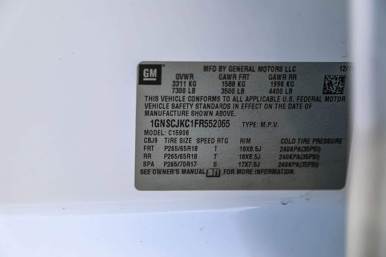 Thumbnail: 2015 Chevrolet Suburban - 26