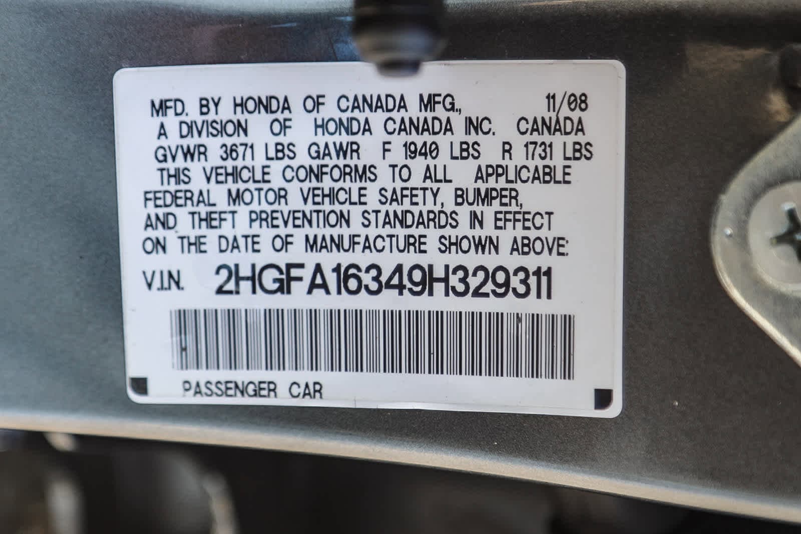 Thumbnail: 2009 Honda Civic - 28