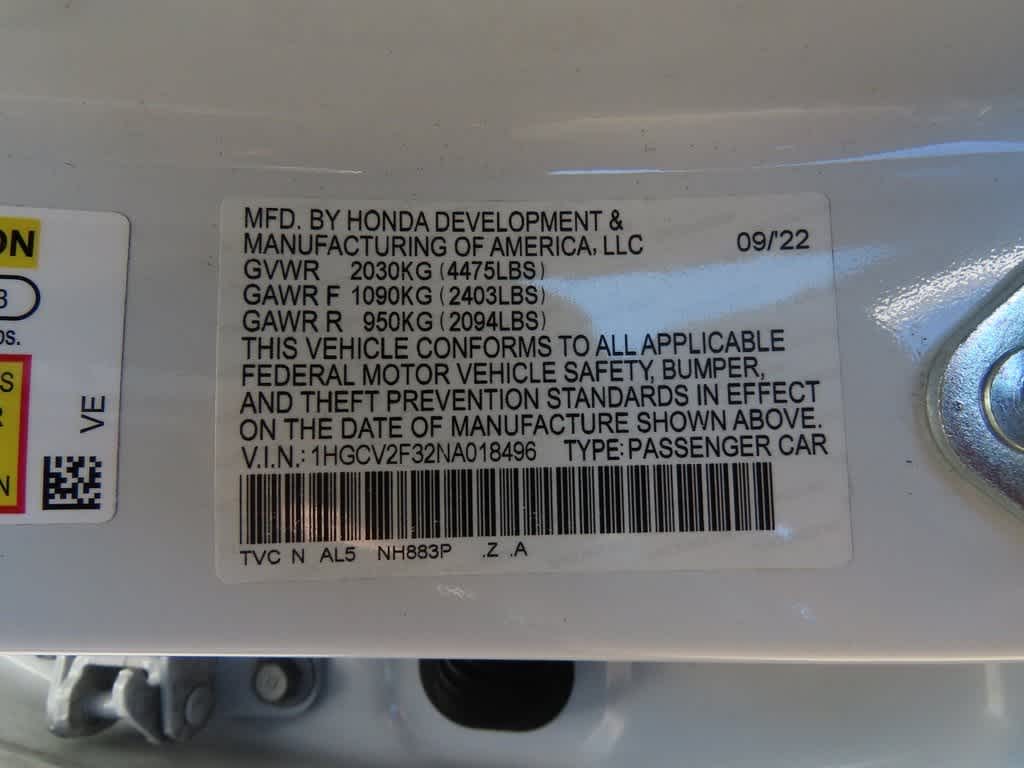 Thumbnail: 2022 Honda Accord - 26