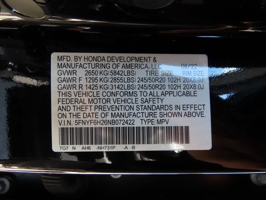Thumbnail: 2022 Honda Pilot - 32