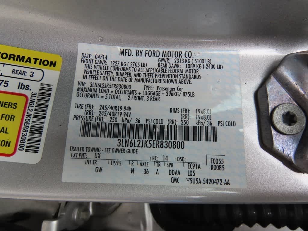 Thumbnail: 2014 Lincoln MKZ - 27