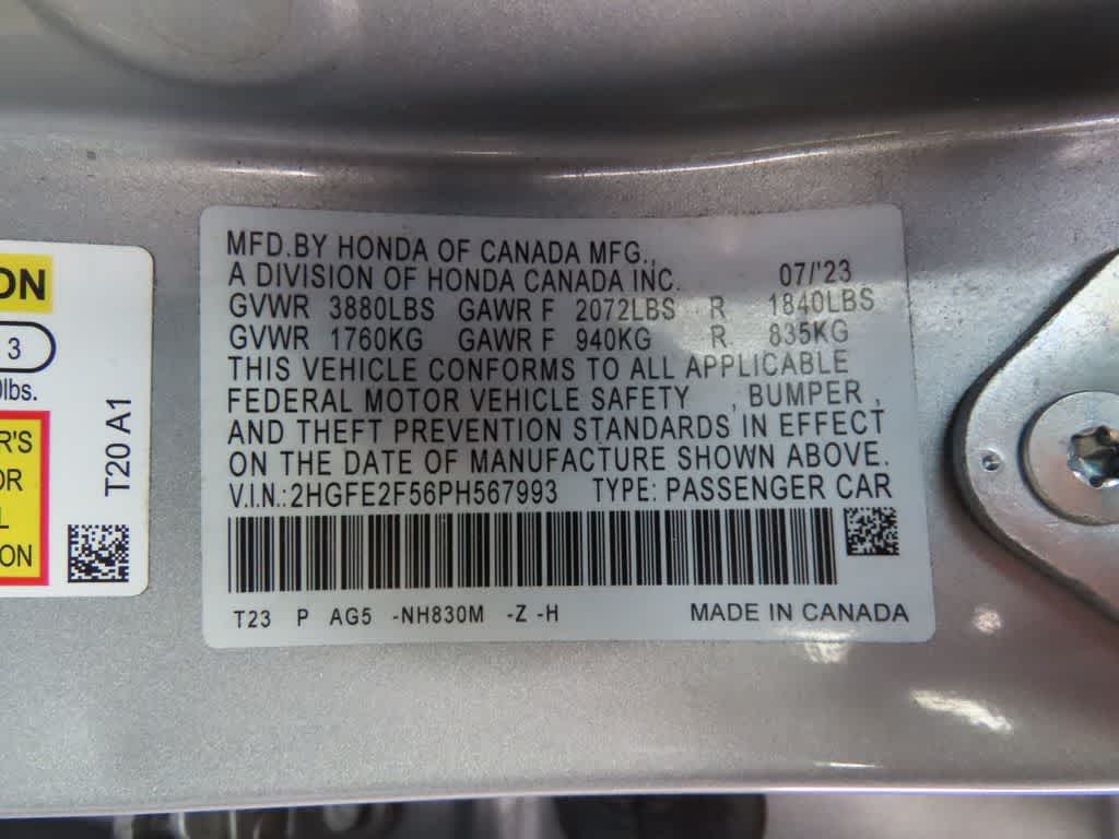 Thumbnail: 2023 Honda Civic - 25