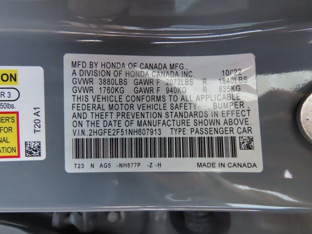 Thumbnail: 2022 Honda Civic - 24