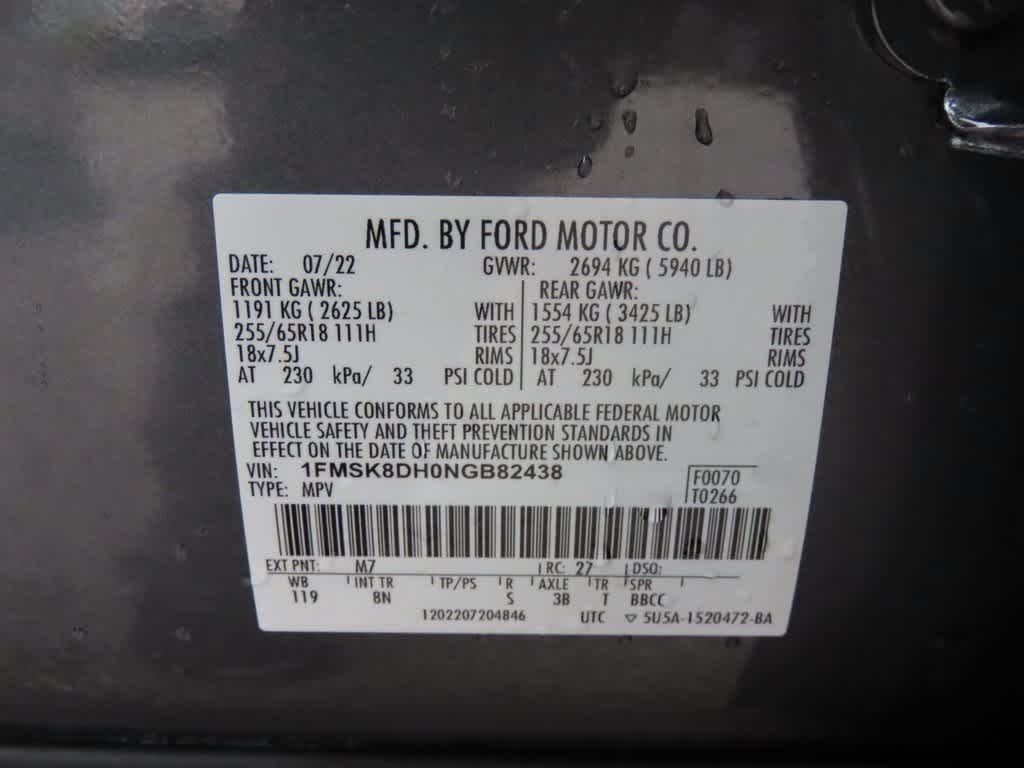 2022 Ford Explorer XLT 28