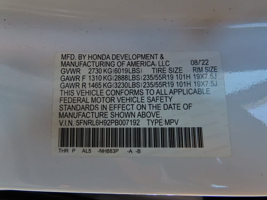 Thumbnail: 2023 Honda Odyssey - 32