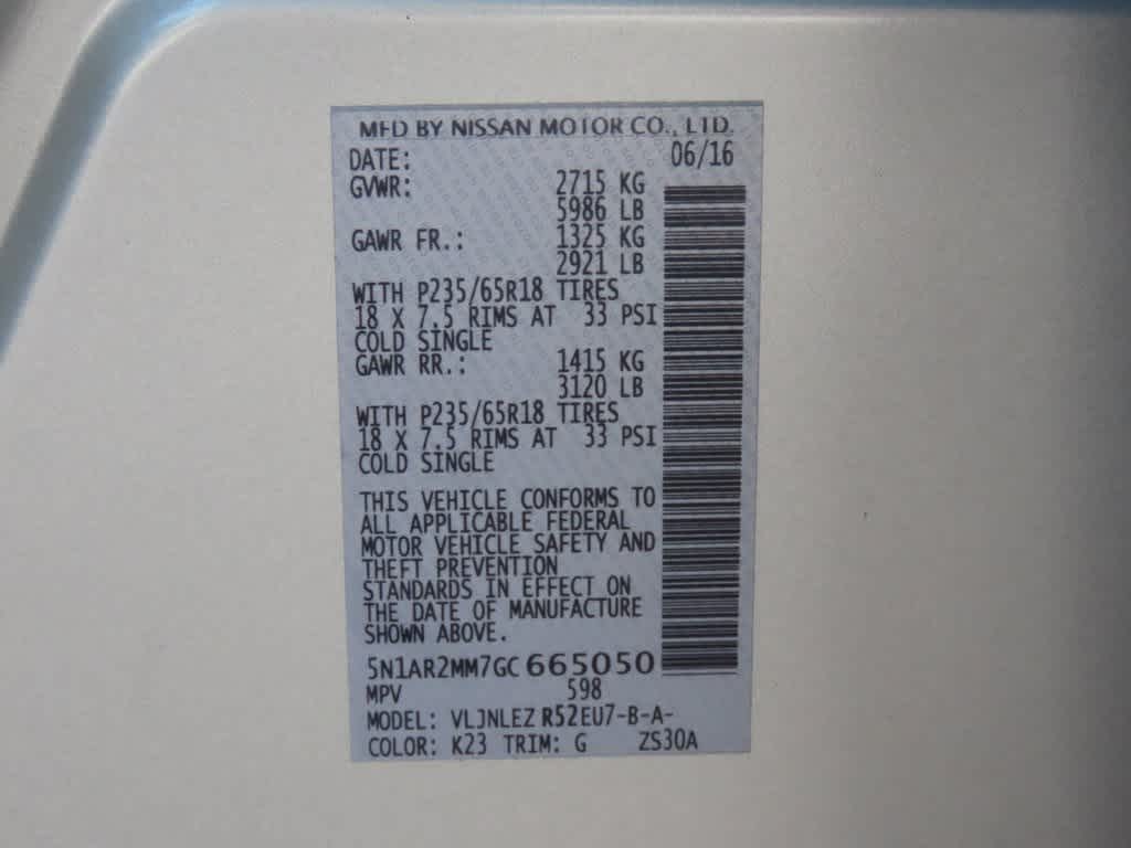 Thumbnail: 2016 Nissan Pathfinder - 27