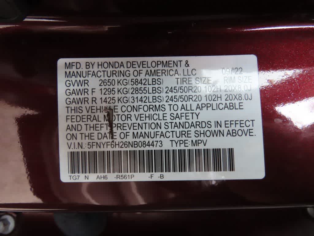 Thumbnail: 2022 Honda Pilot - 28