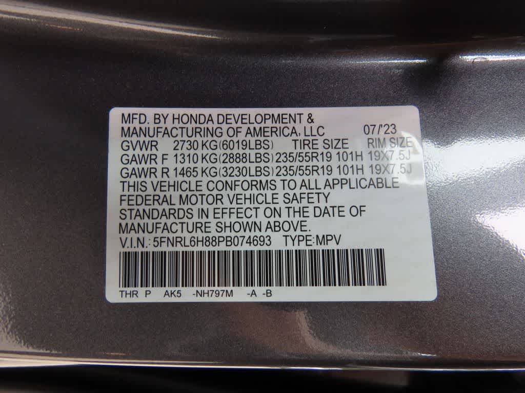 Thumbnail: 2023 Honda Odyssey - 30