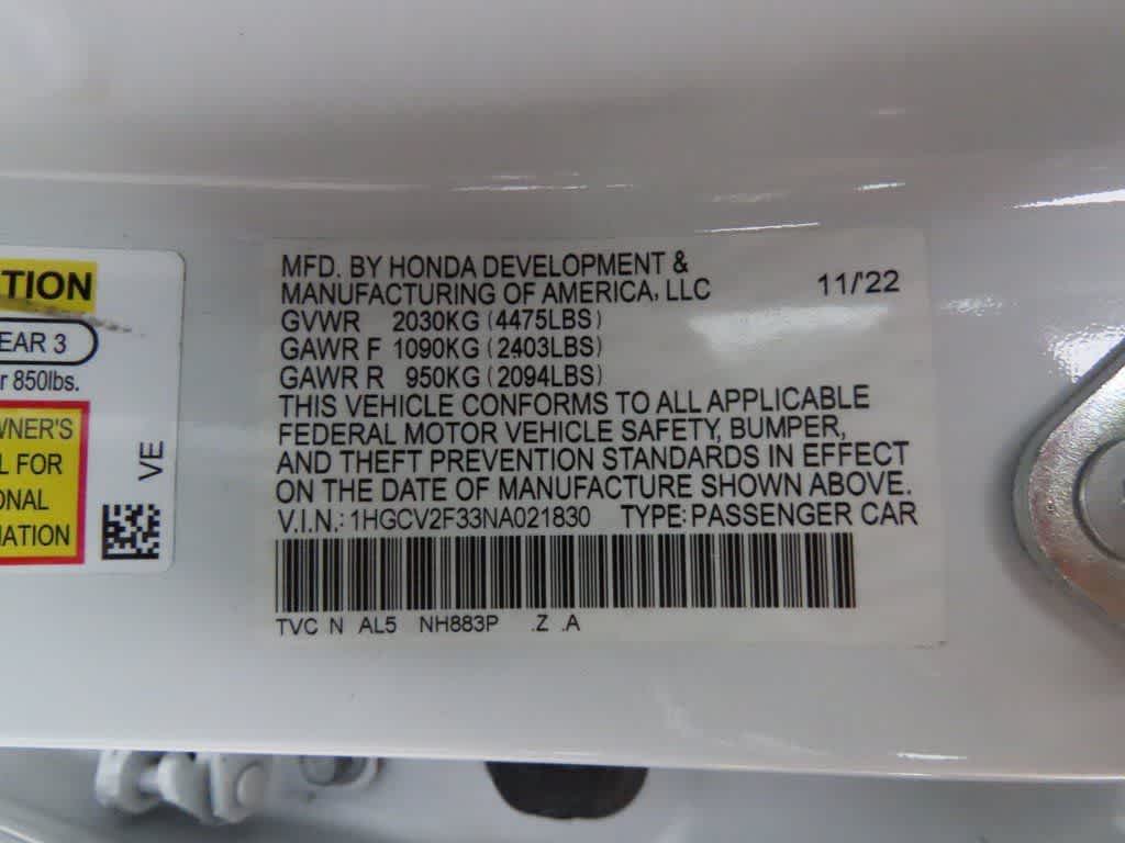 Thumbnail: 2022 Honda Accord - 26