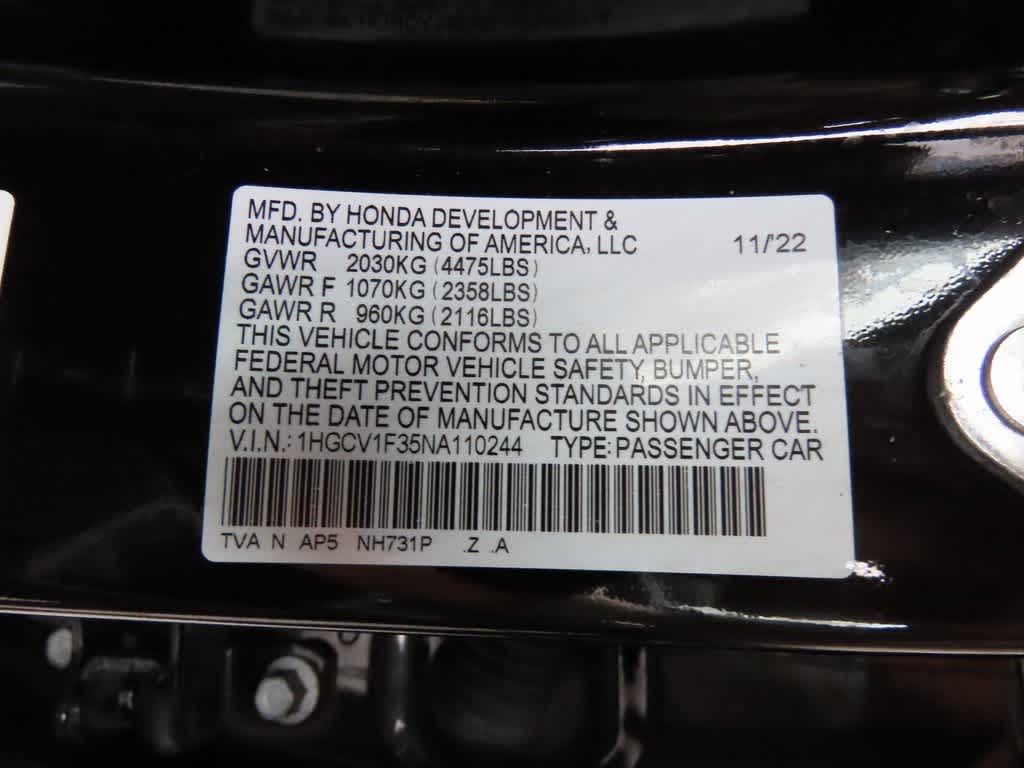 Thumbnail: 2022 Honda Accord - 26