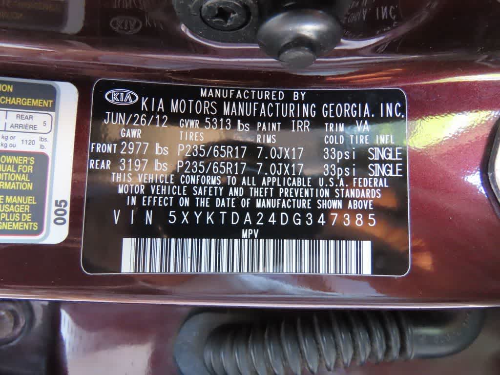 Thumbnail: 2013 Kia Sorento - 27