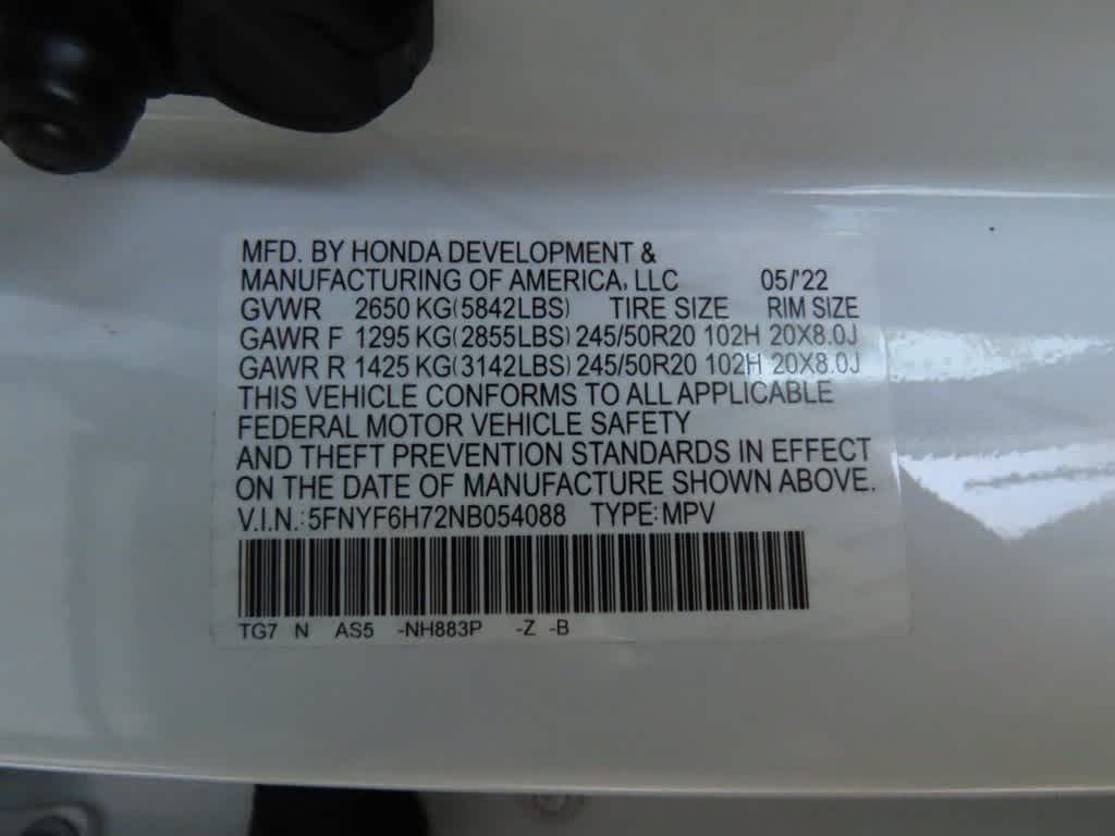 Thumbnail: 2022 Honda Pilot - 32