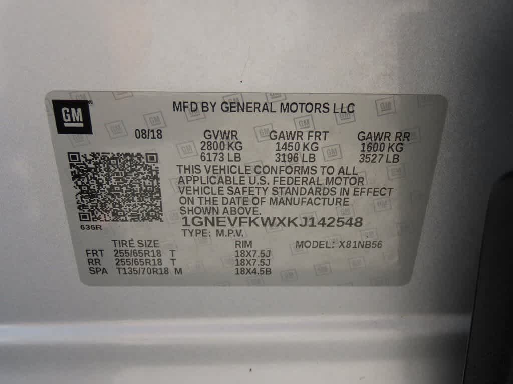 Thumbnail: 2019 Chevrolet Traverse - 26
